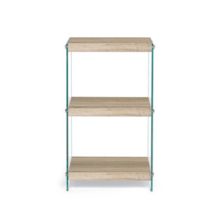 BRAYDEN STUDIO Dayville 70cm H x 40cm W Steel Etagere Bookcase