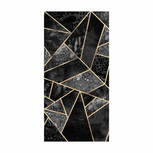 CANORA GREY Teppich Aalaiyah in Gold/Schwarz