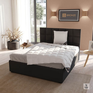 Down Duvet Spessarttraum Bronze, 90% Down/ 10% Feathers, Cover: 100% Cotton