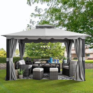 SUNJOY Gazebo STOJ - 3.36m x 4.02m