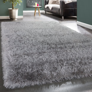HASHTAG HOME Brentwood Solid Colour Shag Area Rug