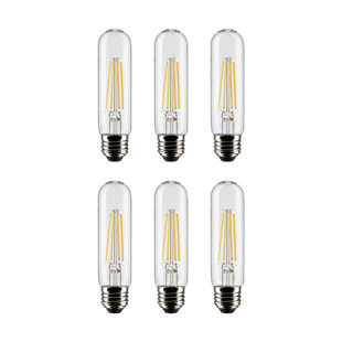 SATCO 65 Watt Equivalent T10 E26/Medium (Standard) Dimmable LED Bulb (Set of 6)