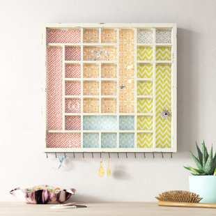MISTANA™ TEEN Wood Wall Mounted Jewelry Box