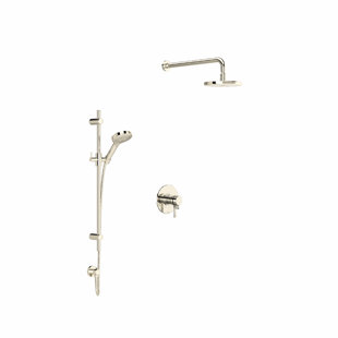 HOUSE OF ROHL Lombardia Pressure-Balanced (Temperature And Volume) All-In-One Kit with Rough in-Valve