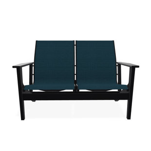 TELESCOPE CASUAL Wexler Sling 50.75" Wide Outdoor Loveseat