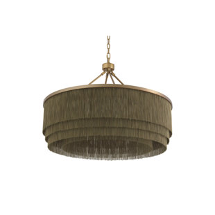 EICHHOLTZ Tissot 10 - Light Dimmable Drum Chandelier