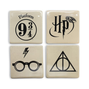 UNDERGROUND TOYS Ceramic Square 4 Piece Coaster Set