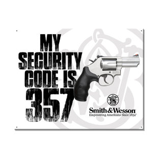 DESPERATE ENTERPRISES Security Code Wall Décor