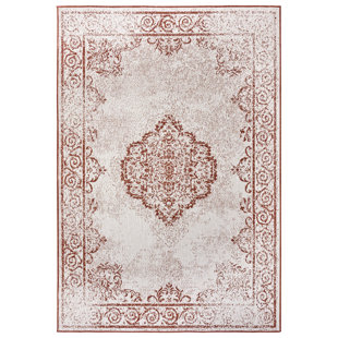 NORTHRUGS Cebu Flatweave Faded Cayenne Rug