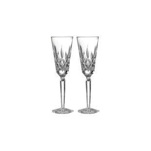 WATERFORD Lismore Tall Champagne Flute 4.5 fl oz (Set of 2)