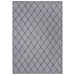 NORTHRUGS Malaga Flatweave Night Silver Rug