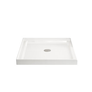 NORBI 36'' W x 36" D Single Thresholds Seated Shower Base