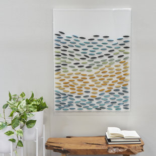 ORREN ELLIS Glam Abstract Wall Decor on Fabric