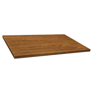 RESTAURANT FURNITURE BY BARN FURNITURE 48'' L x 30'' W Solid Wood Rectangular Square Edge Table Top
