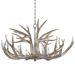 REGINA ANDREW Antler Chandelier
