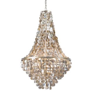 REGINA ANDREW Capri Abalone Chandelier