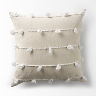 MERCANA Embroidered Reversible Pillow Cover