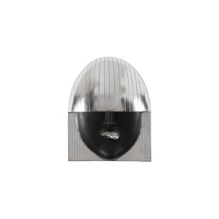 PHILLIPS COLLECTION Fashion Faces Wall Art Large Pout Black/Silver Leaf
