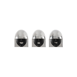 PHILLIPS COLLECTION Fashion Faces Wall Art Small Black And Silver Leaf, Set Of 3