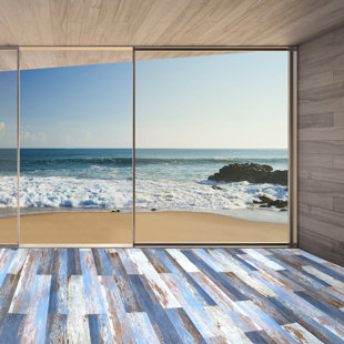 DECOPRODUCTS HydroStop Old Blue Sea Floor and Wall DIY 7.1 in. W x 48 in. 20 MIL (23.64 Sq.ft. /case)