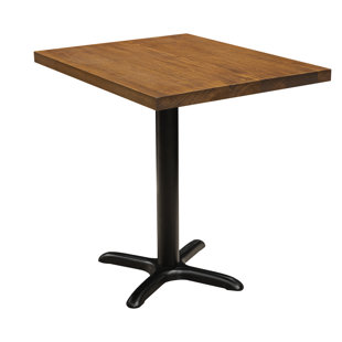 RESTAURANT FURNITURE BY BARN FURNITURE Ida 2 Person 30'' L x 29.5'' H Extendable Solid Wood Dining Table