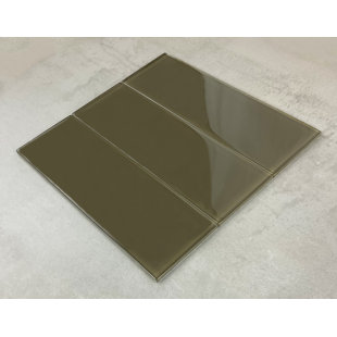 ES STONE 4" x 12" Glass Subway Wall Tile