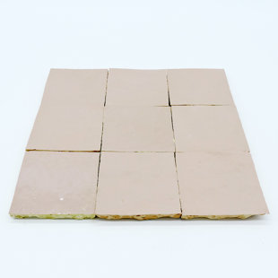 MOROCCAN CRAFT MASTERS 4" x 4" Terra Cotta Wall & Floor Tile