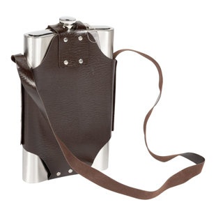 GEKO PRODUCTS Jumbo Metal Hip Flask