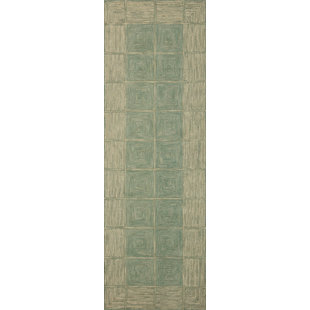 Chris Loves Julia x Loloi Francis Collection FRA-02 Green / Natural, Contemporary Area Rug