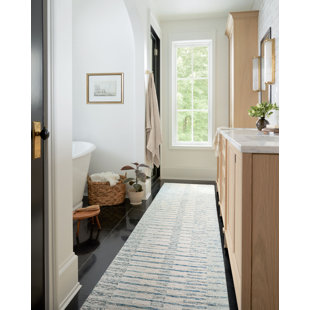 Chris Loves Julia x Loloi Chris Collection CHR-01 Ivory / Denim, Transitional Area Rug