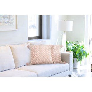 WORLD MENAGERIE Mettler Geometric Square Scatter Cushion Cover