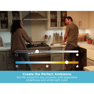 PUREOPTICS™ LED BY BLACK+DECKER® LED 9'' Under Cabinet Linkable Light Bar