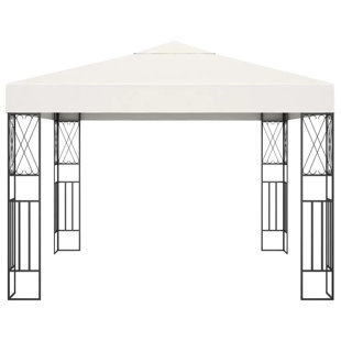 DAKOTA FIELDS Bethsabee 3m x 3m Steel Patio Gazebo