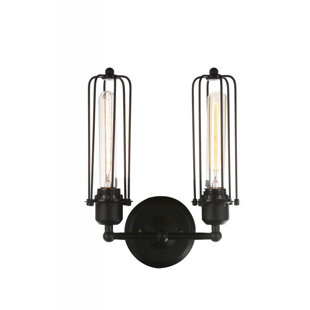 CWI LIGHTING Benji Stainless Steel Armed Sconce