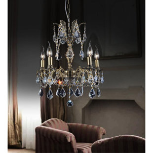CWI LIGHTING 5 - Light Dimmable Classic / Traditional Chandelier