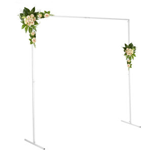 INSMA Square Arch Garden Floral Decoration Party Supplies