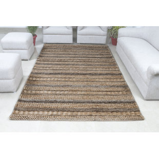 TUFTY HOME Hand Woven Jute Rug Natural/Grey