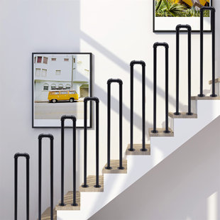 FRONG Industrial U-Shaped Stair Handrail
