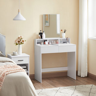 ZIPCODE DESIGN Dondale 80 cm Dressing Table with Mirror