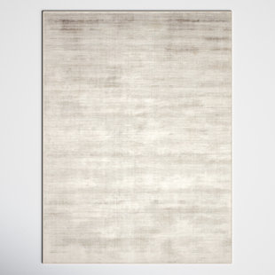 JOSS & MAIN Oath Viscose Solid Color Rug