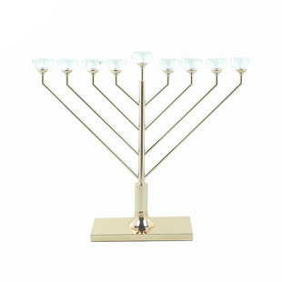 AULICA Glass Menorah
