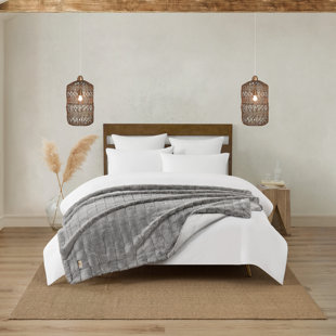 UGG Yoselin Faux Fur Throw Blanket