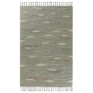 DAKOTA FIELDS Gritton Handmade Gray Rug