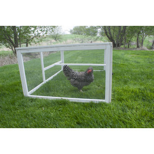COOPS & FEATHERS 14.2 Square Feet Chicken Run For Up To 1 Chickens