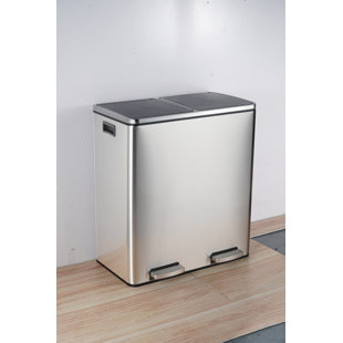 BEST DESU, INC. 60 Litre Step on Trash Can