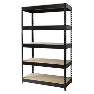 COMMCLAD Horse Rivet 60" H 4 Shelf Shelving Unit Starter