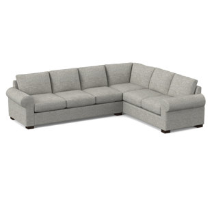 EDGECOMBE FURNITURE 119" Wide Sleeper Corner Sectional