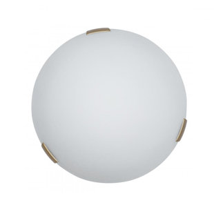 WHITFIELD LIGHTING Charlie Glass Flush Mount