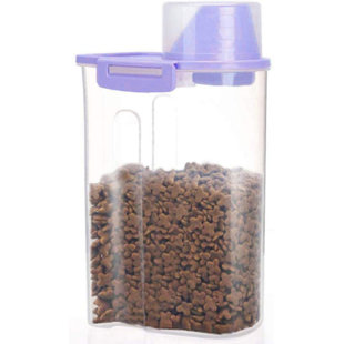 CCORNELUS Pet 2 Piece Food Storage Container Set