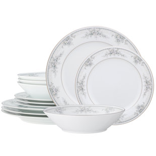 Noritake Sweet Leilani 12-Piece Dinnerware Set, Service For 4